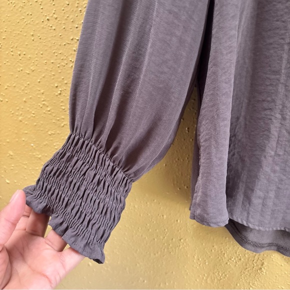 Maurices Laven Ruffle Button-Up Blouse - Picture 3 of 7